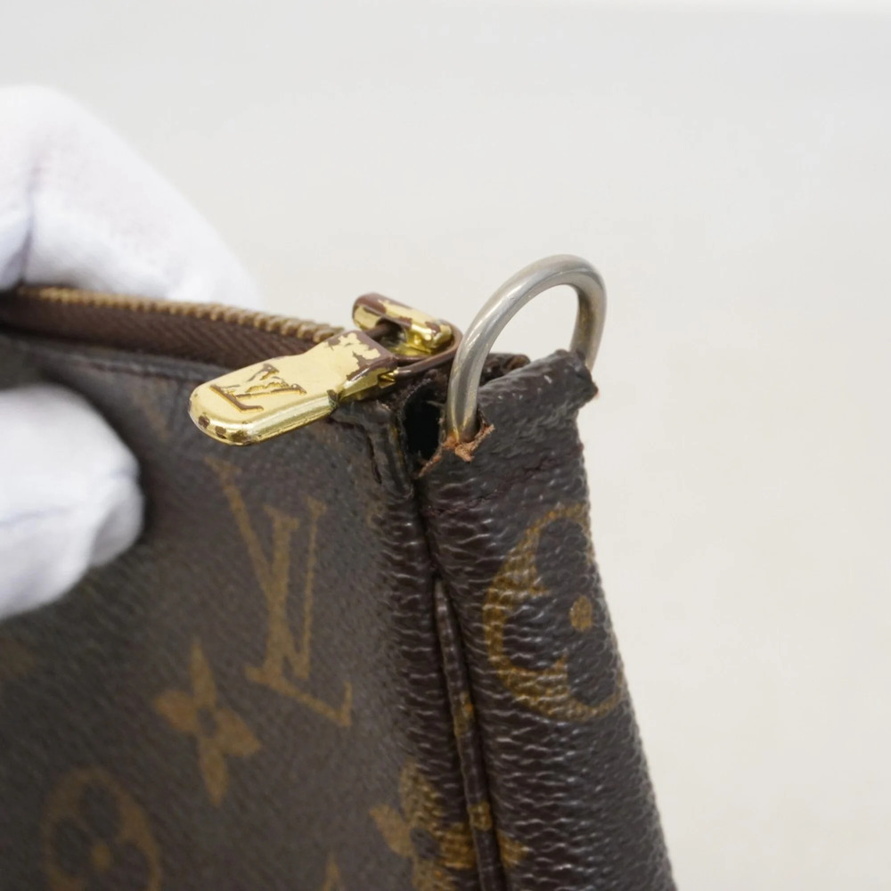 LOUIS VUITTON Brown Monogram Pochette Pouch - Picture 6 of 8